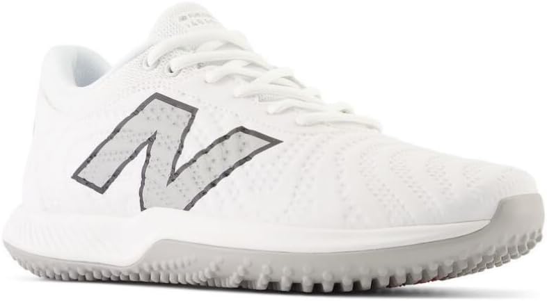 Кроссовки New Balance FuelCell 4040v7 Turf-Trainer унисекс для взрослых, Optic White/Rain Cloud Synthetic — фото 4
