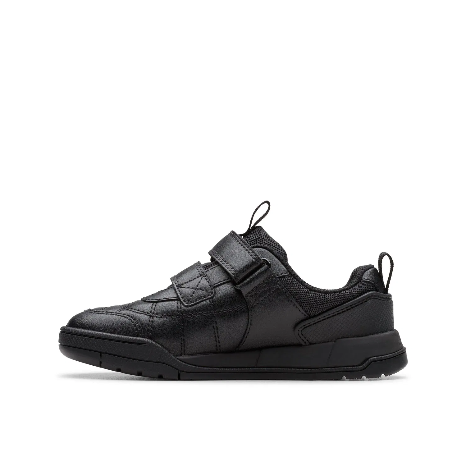 Кроссовки школьные с контролем запаха Clarks, черный — фото 2