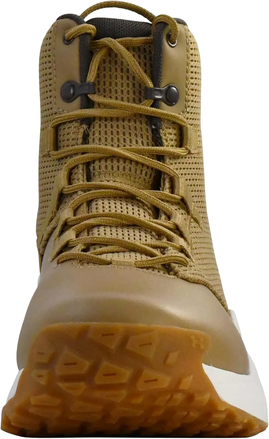 Мужские тактические и военные ботинки Under Armour Micro G Stellar Mid, коричневый — фото 2