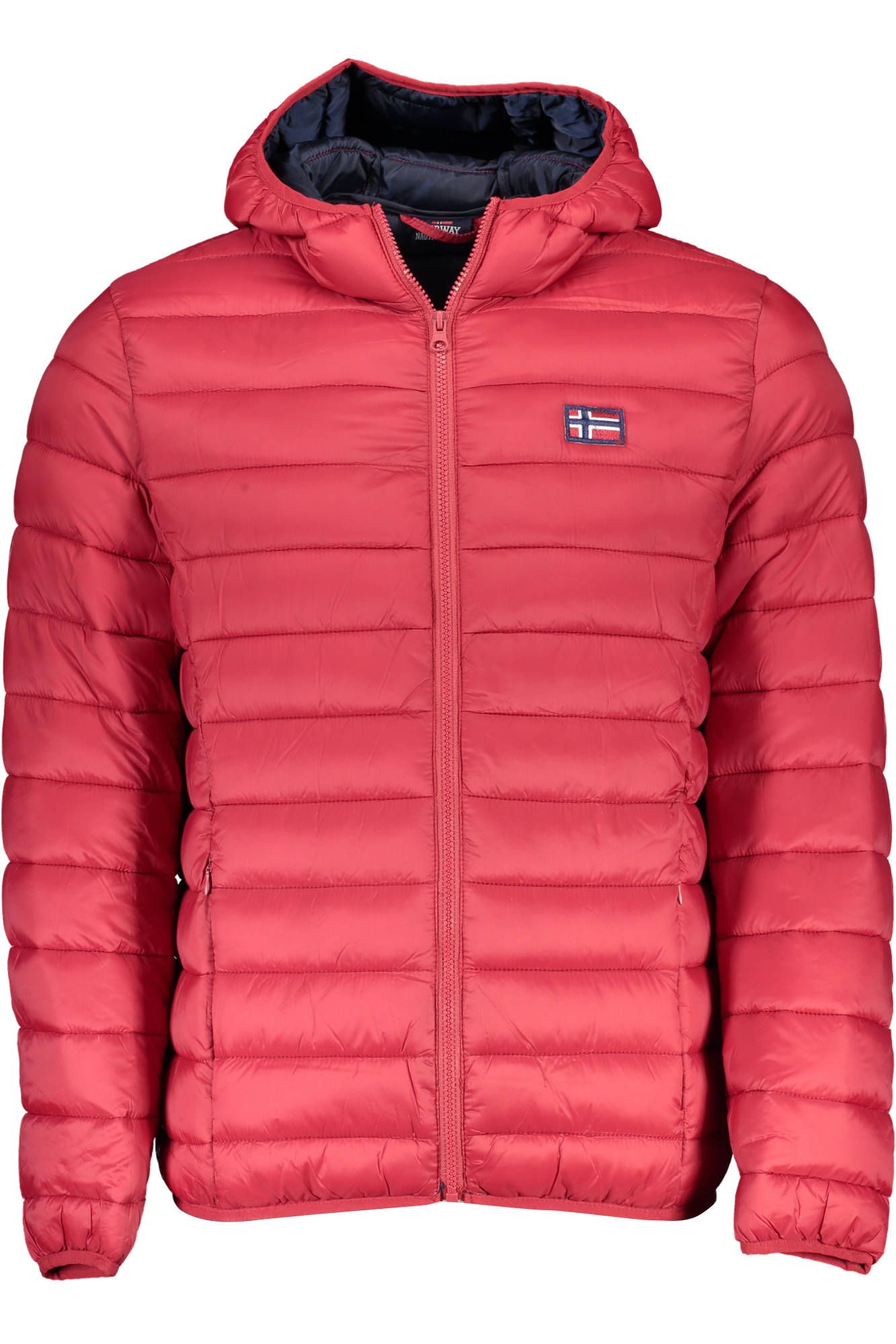

Красная мужская куртка из полиамида Geographical Norway