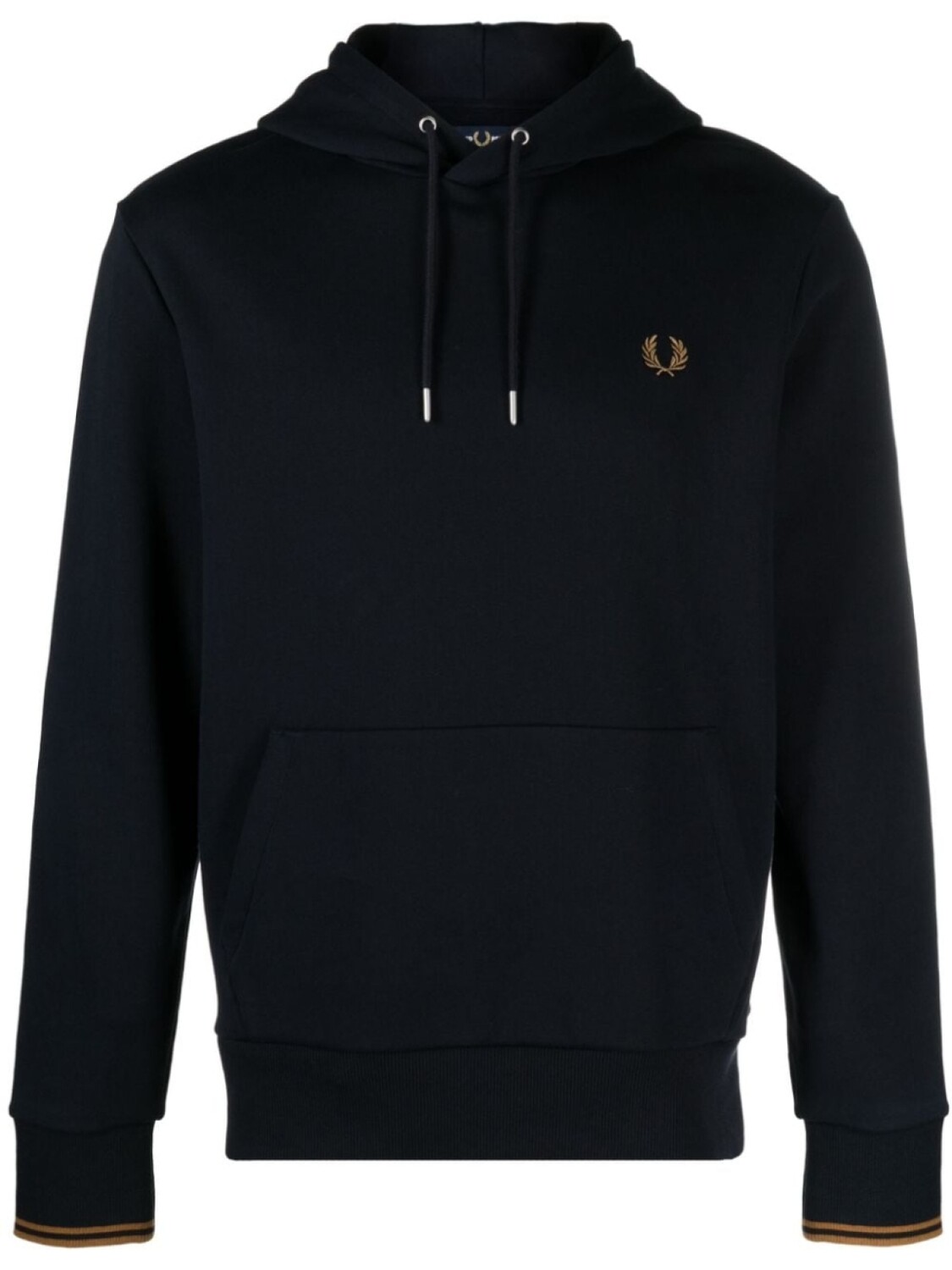 

Fred Perry худи с кулиской и логотипом, синий