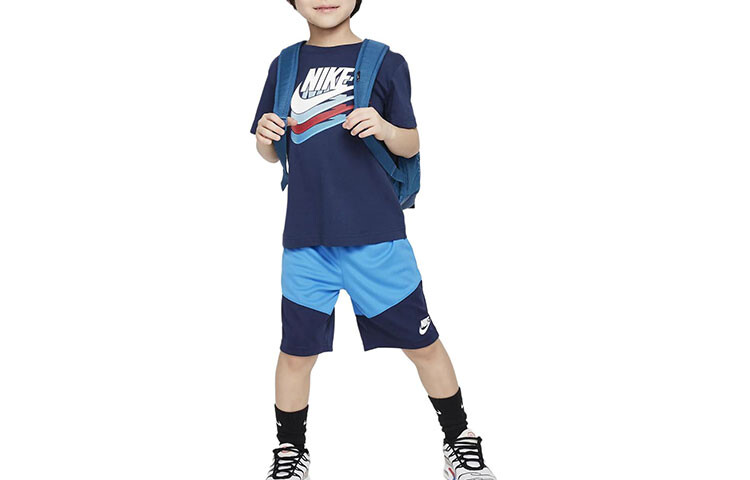 

Детская повседневная спортивная одежда Nike, темно-синий