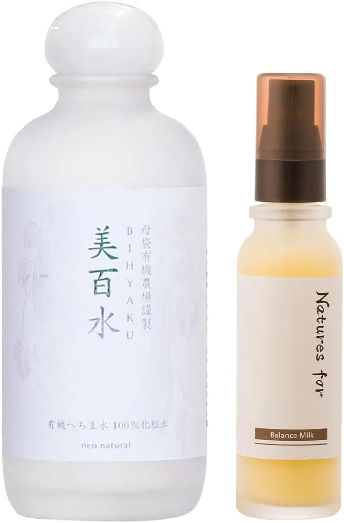 Набор для ухода за кожей лица Bihaku и Balance Milk, neo natural