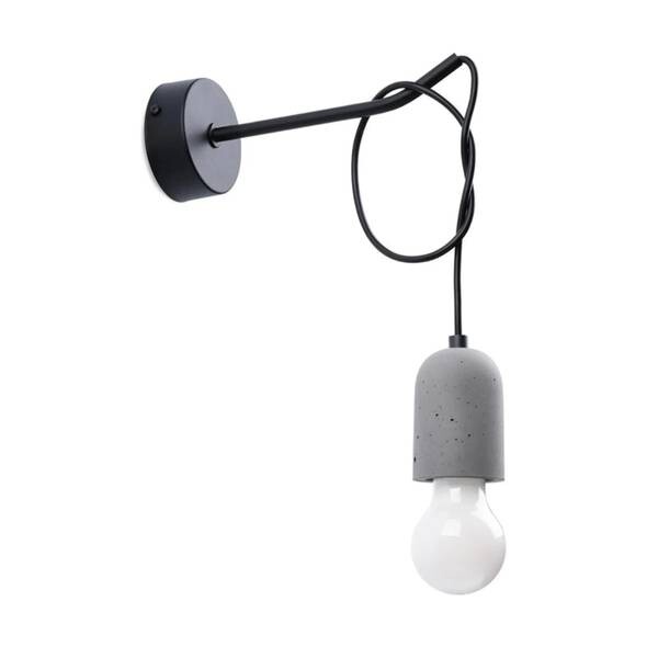 

Настенный светильник famlights Nelli цвет dunkelgrau schwarz