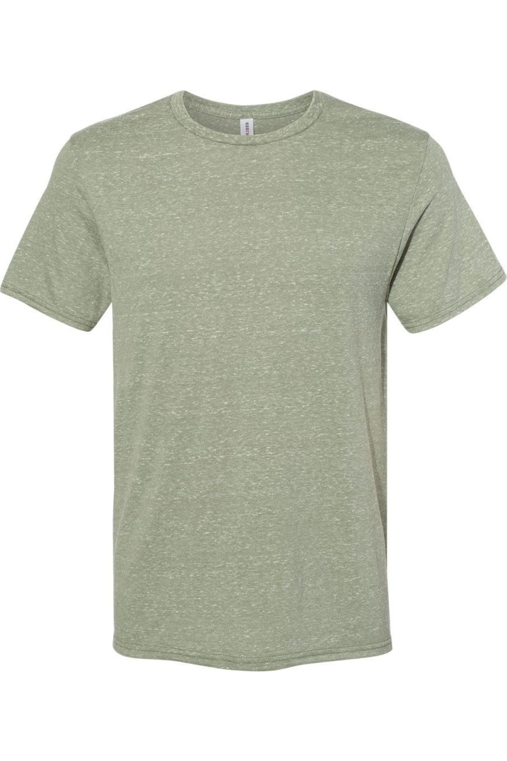 

Футболка JERZEES Snow Heather Jersey Crew, хаки