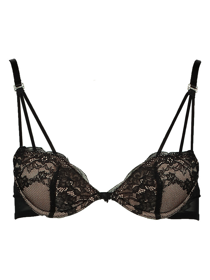 

Бюстгальтер пуш ап LASCANA, черный