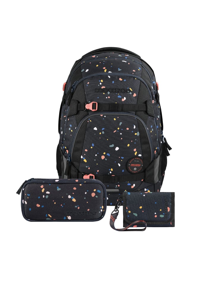 

Coocazoo Набор MATE: школьный рюкзак, пенал и кошелек в цвете «Конфетная посыпка»