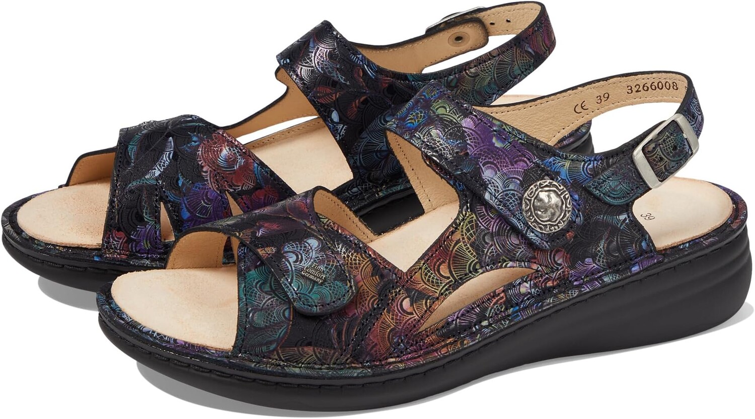 Сандалии Finn Comfort Barbuda, цвет Dark Blue Irpino