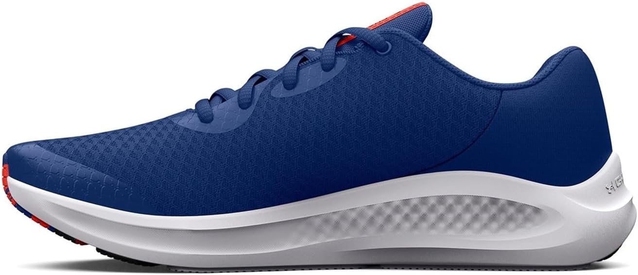 Кроссовки для детей школьного возраста Under Armour Charged Pursuit 3, черный/синий — фото 3