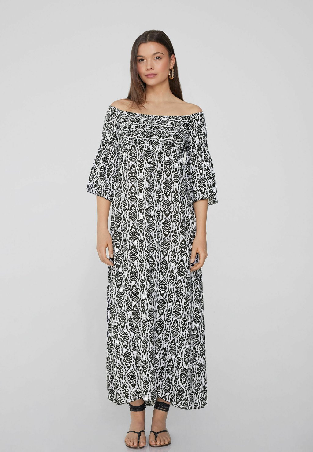 

Платье макси Tezenis, белый