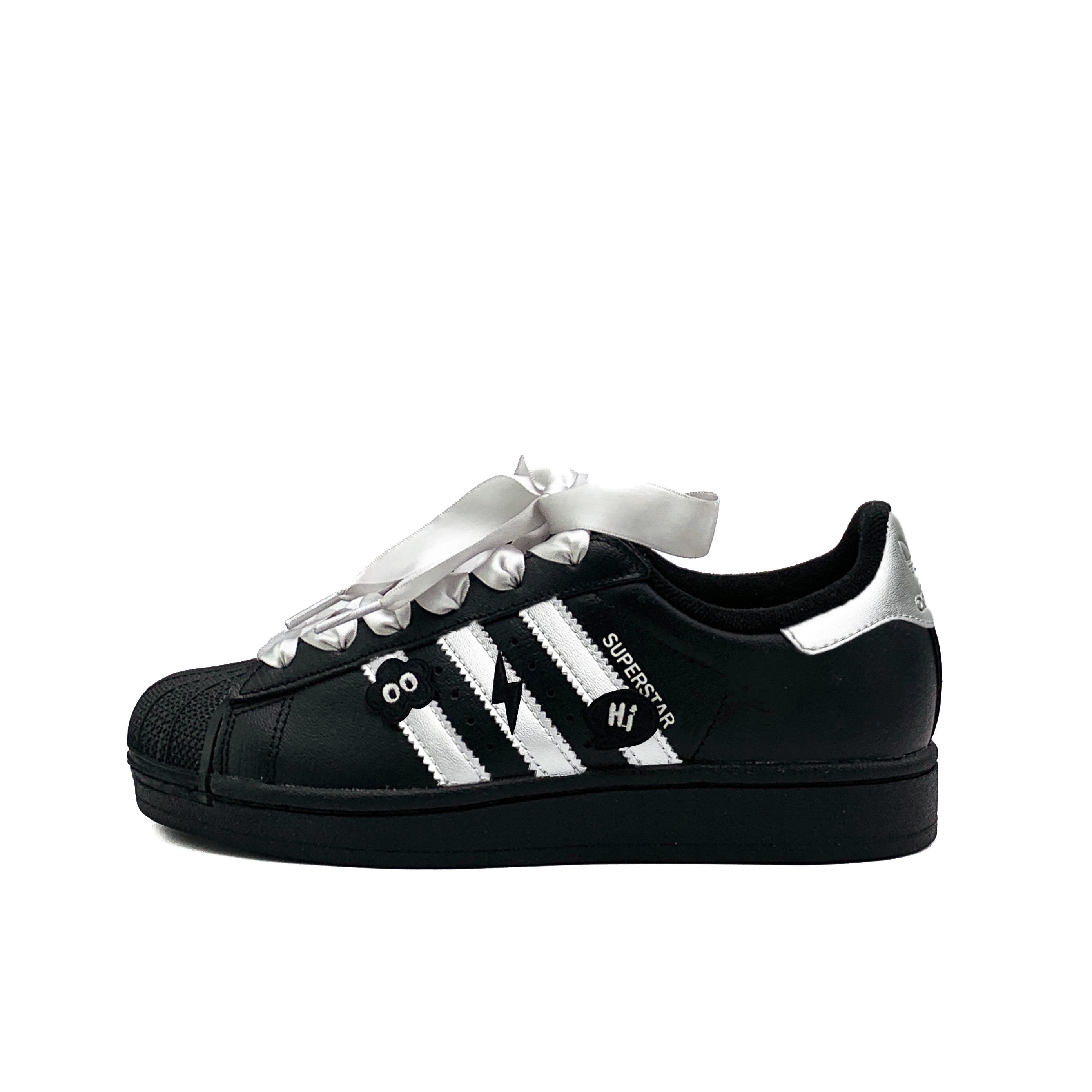 

Детские кроссовки для скейтбординга Superstar 2 для начальной школы Adidas Originals, серебряный