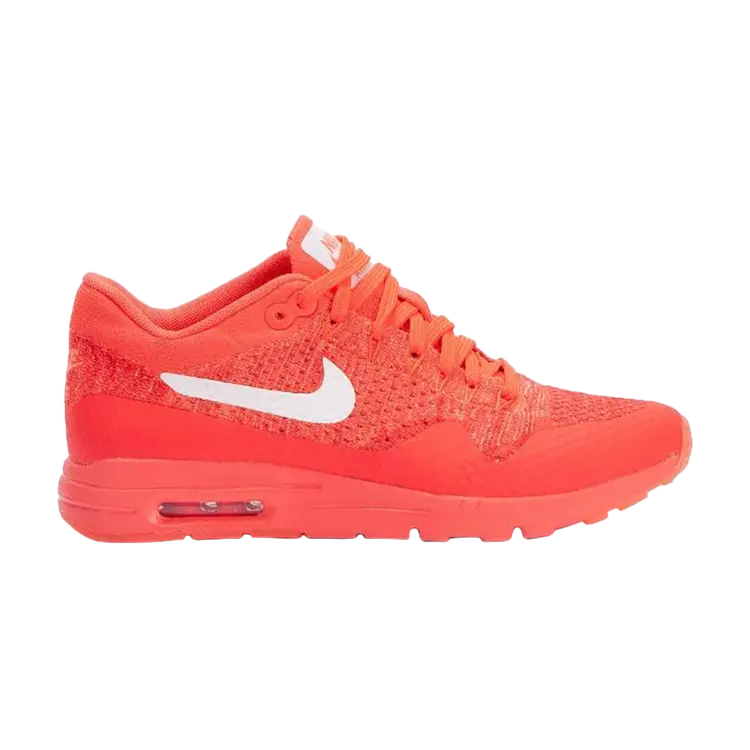Кроссовки Nike Wmns Air Max 1 Ultra Flyknit 'Bright Crimson', красный