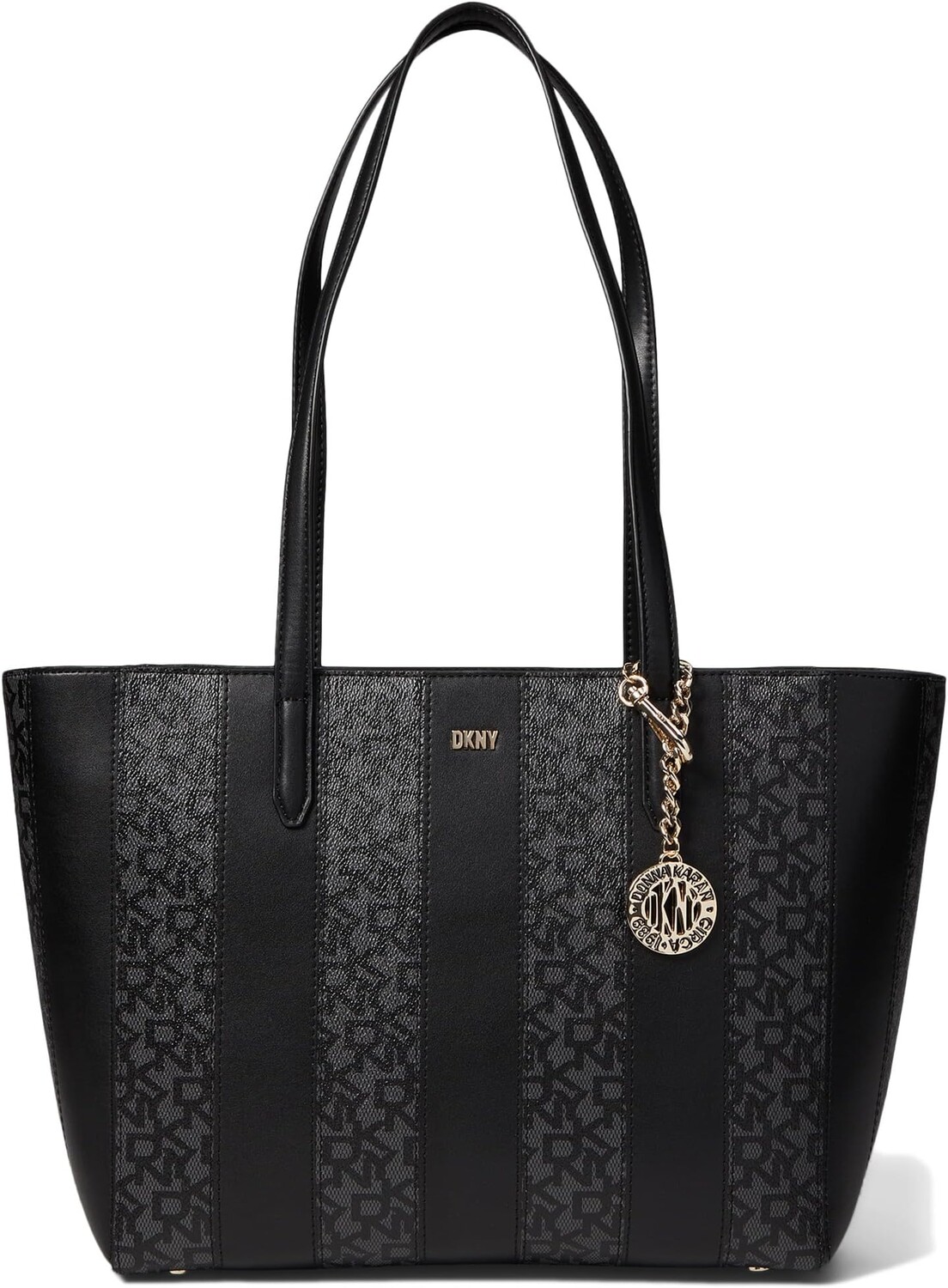 

Сумка-тоут DKNY Bryant Medium Tote, цвет Black Logo/Black