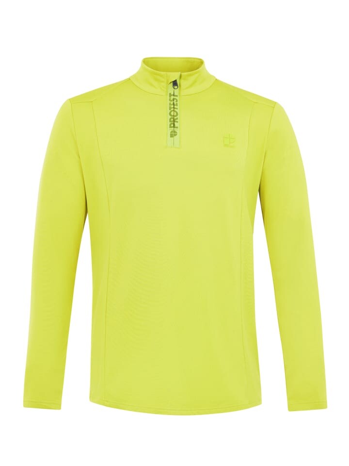 

Флисовый свитер Protest REWILL 1/4 zip active top, цвет Limone