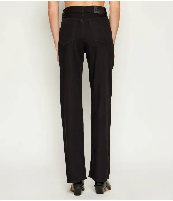 Джинсы из тенселя Relaxed fit Calvin Klein, черный — фото 3