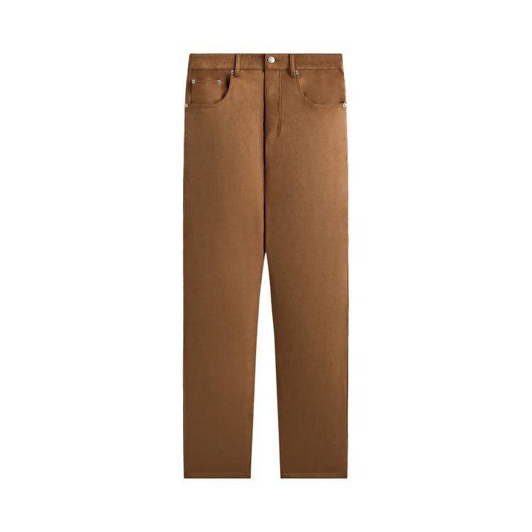 

Брюки Kith Bonded Microsuede Centre Pant Mesa, оранжевый