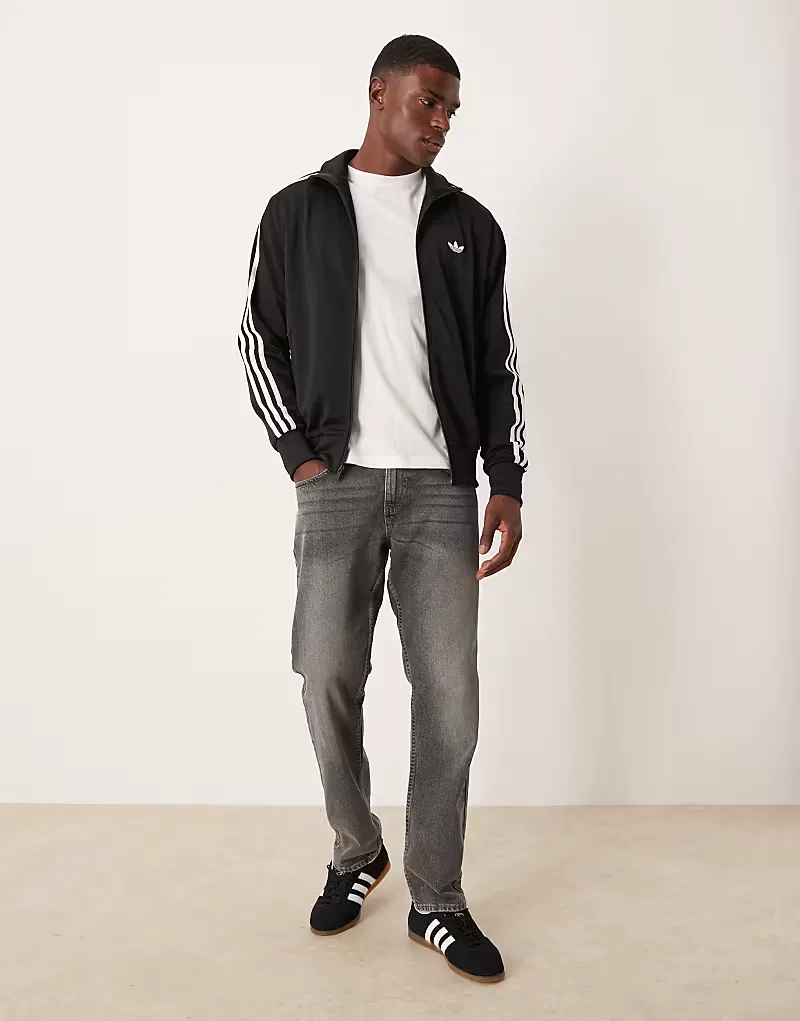 Спортивная куртка Adidas Originals Firebird, черный — фото 2