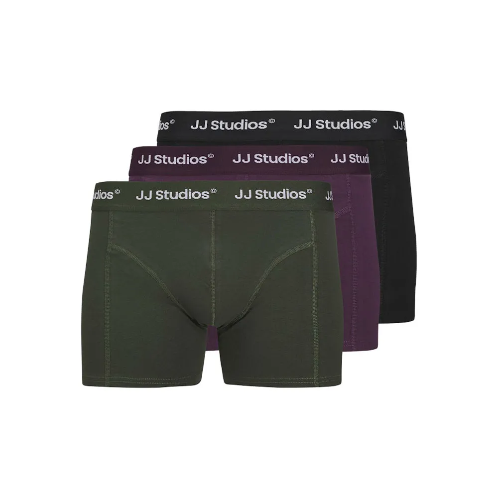 

Боксеры 3 шт Jack & Jones Soho Solid, разноцветный