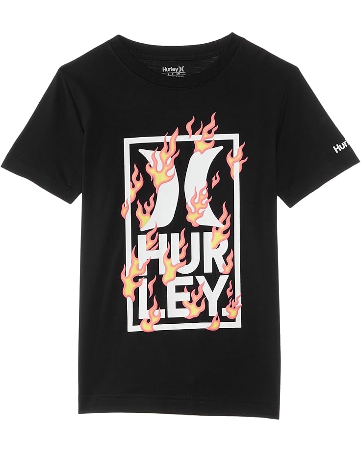 

Футболка Hurley Kids Heatwave Graphic T-Shirt, черный