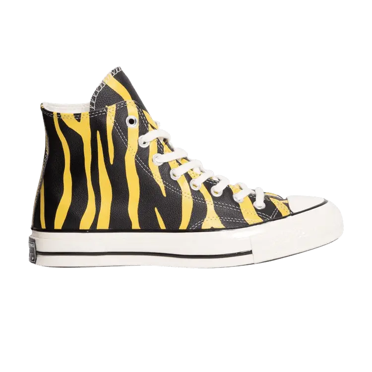 

Кроссовки Converse Chuck 70 High 'Archive Print - Sulfur Zebra', желтый