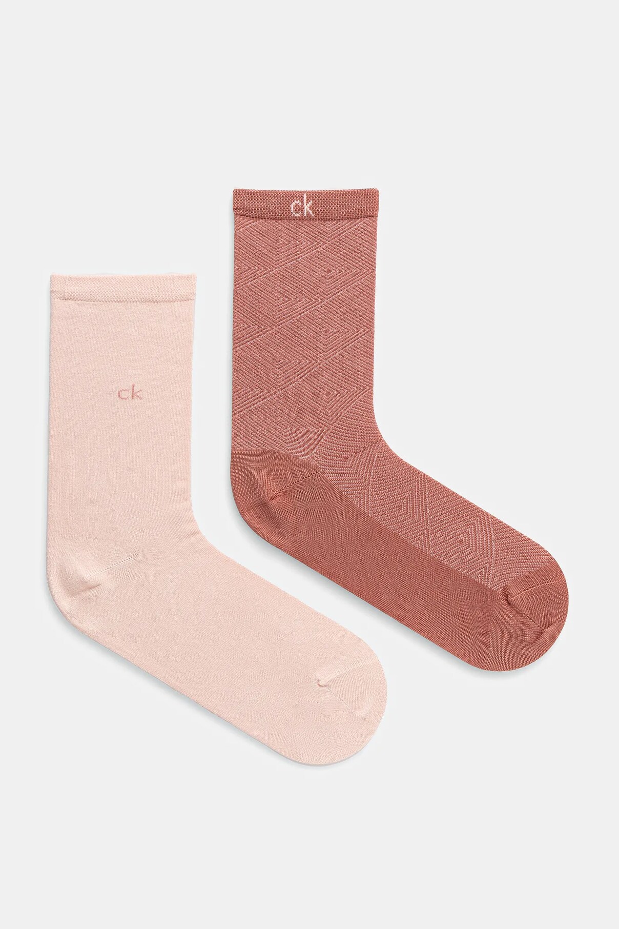 

Носки 2 шт. в упаковке Calvin Klein, розовый