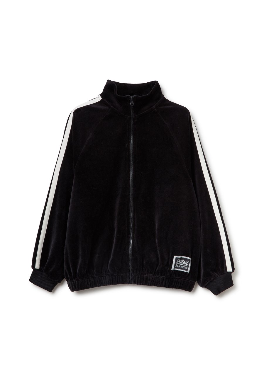 

Толстовка United Colors of Benetton Zip-up sweatshirt, Black