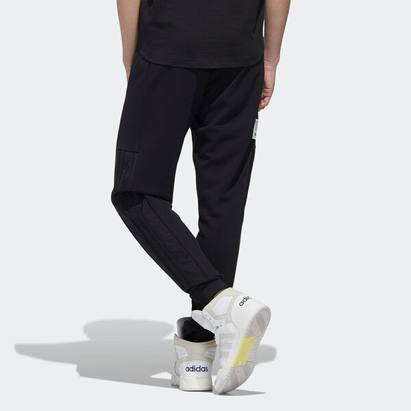 Спортивные штаны adidas neo M Ss Cs Tp Sports Pants Black, черный — фото 4