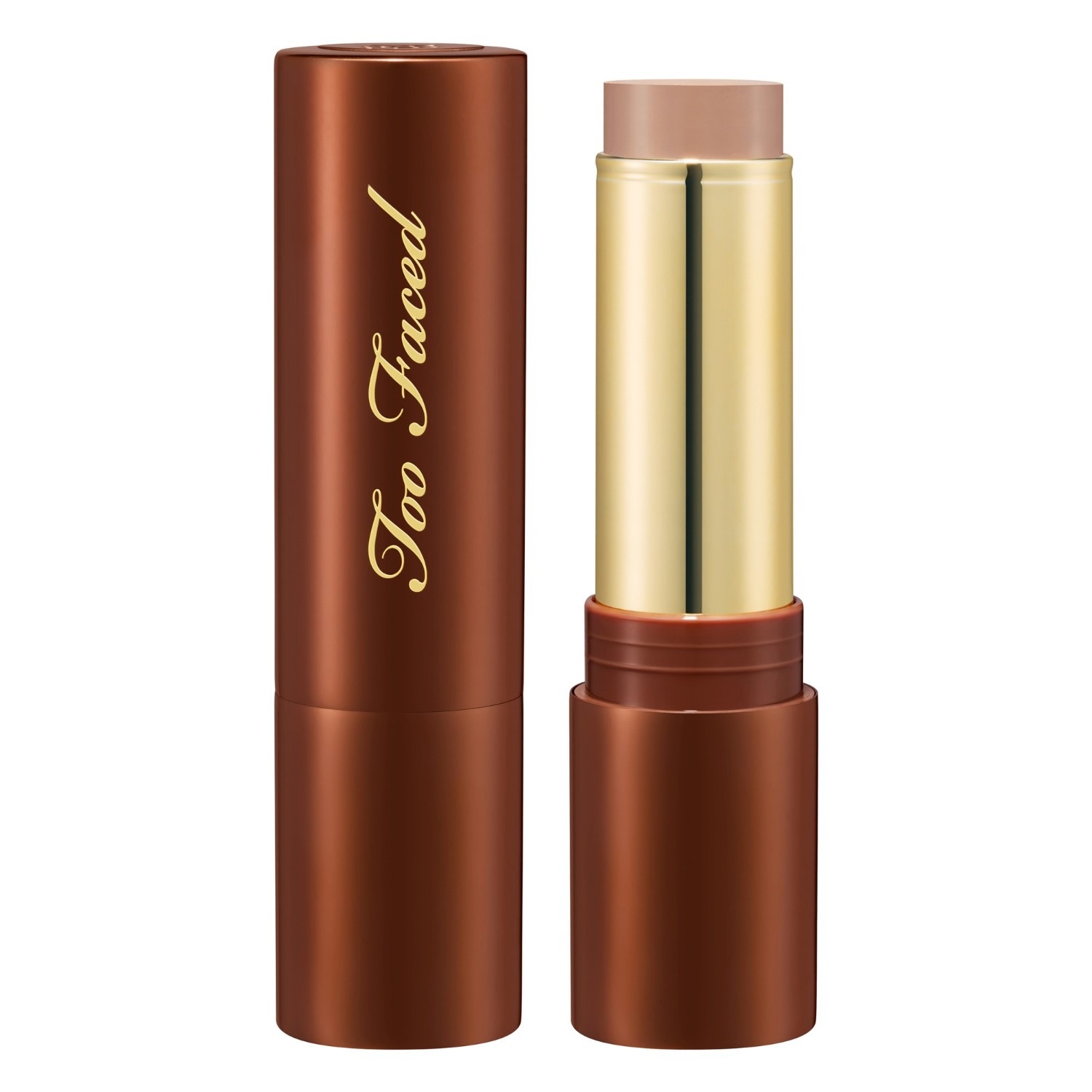 

Бронзер chocolate soleil melting bronzing & sculpting stick Too Faced, milk chocolate, вес 8 гр.