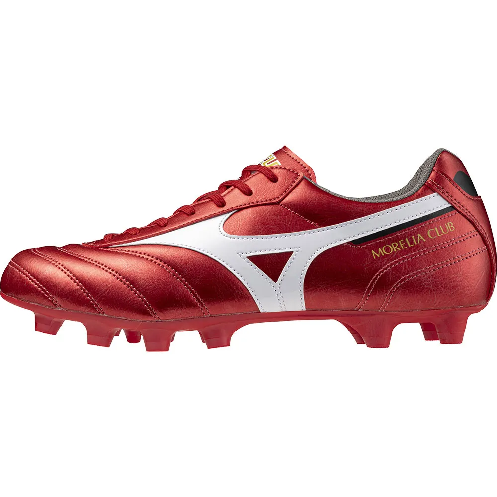 Футбольные бутсы Mizuno Morelia II Club FG, красный — фото 3