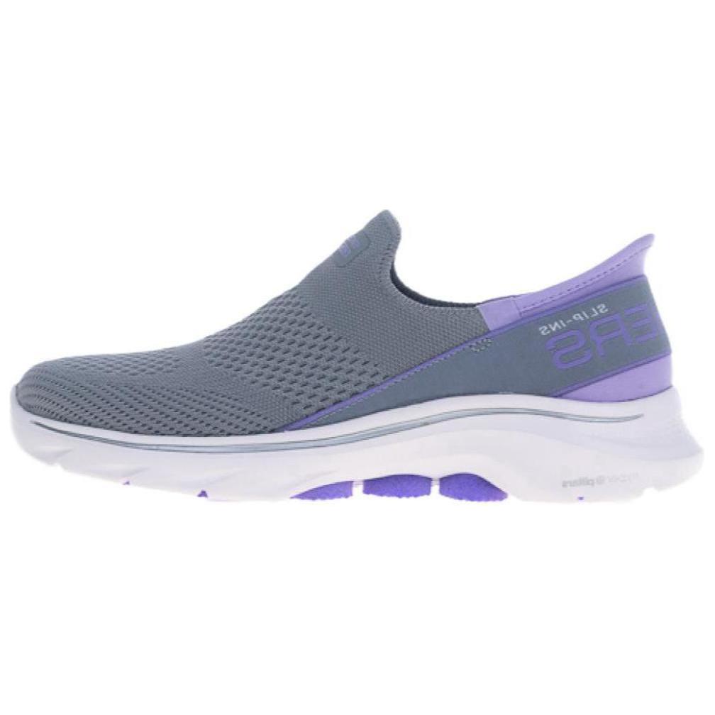 

Кроссовки Skechers GO WALK 7 Lifestyle Shoes Women's Low-top Gray-purple, фиолетовый