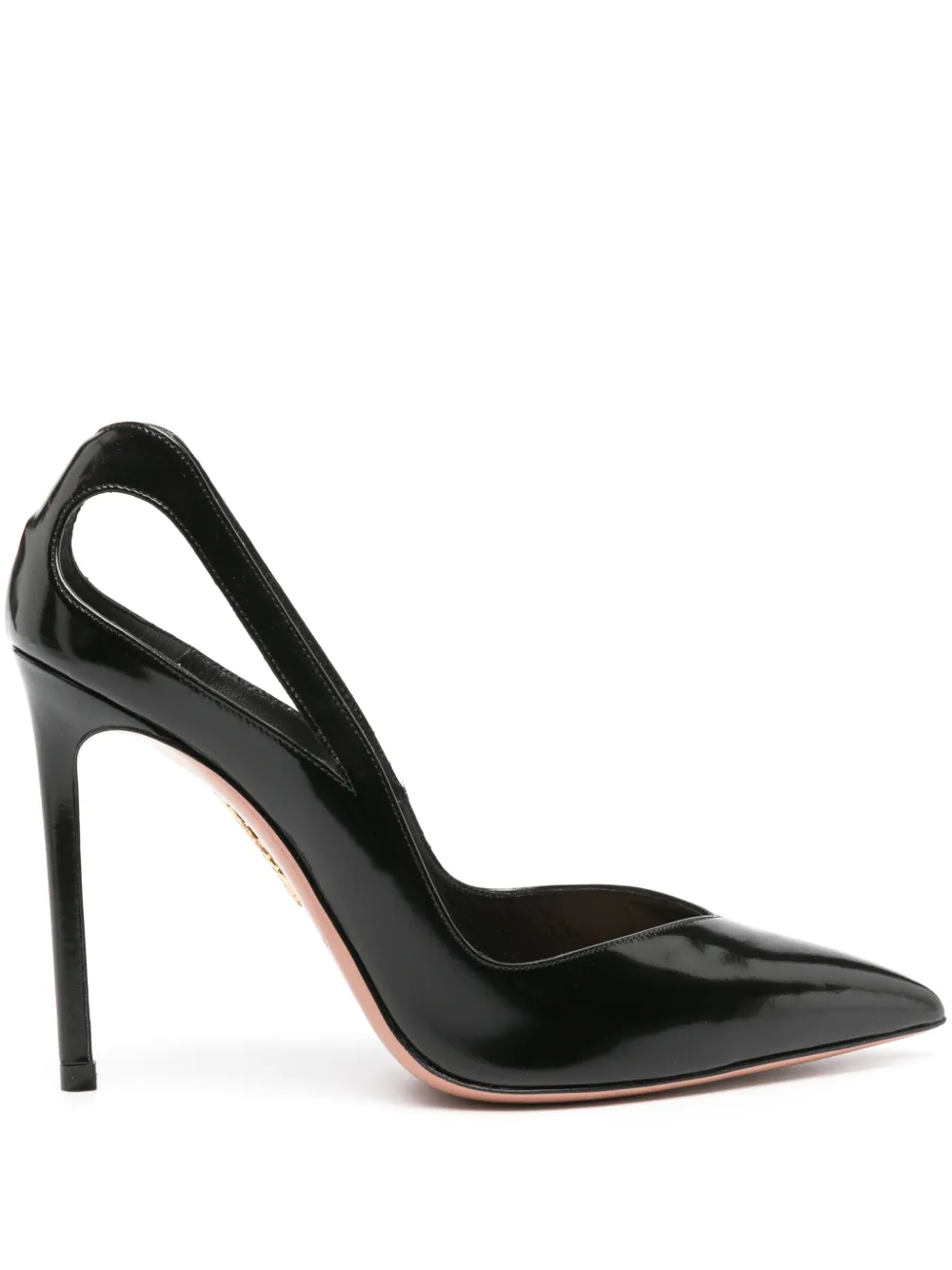 Туфли Sheeva 105 с вырезами Aquazzura, черный