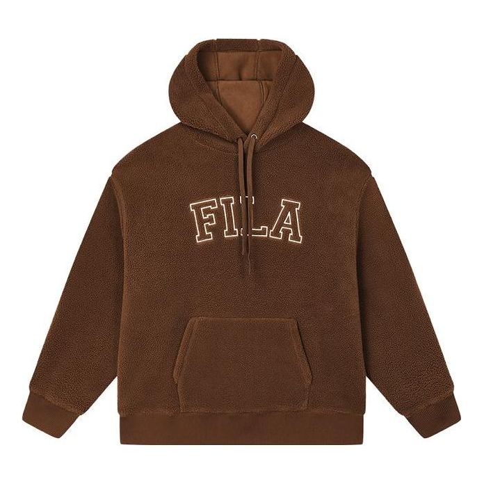 

Худи FILA Warm Hoodie 'Brown', коричневый