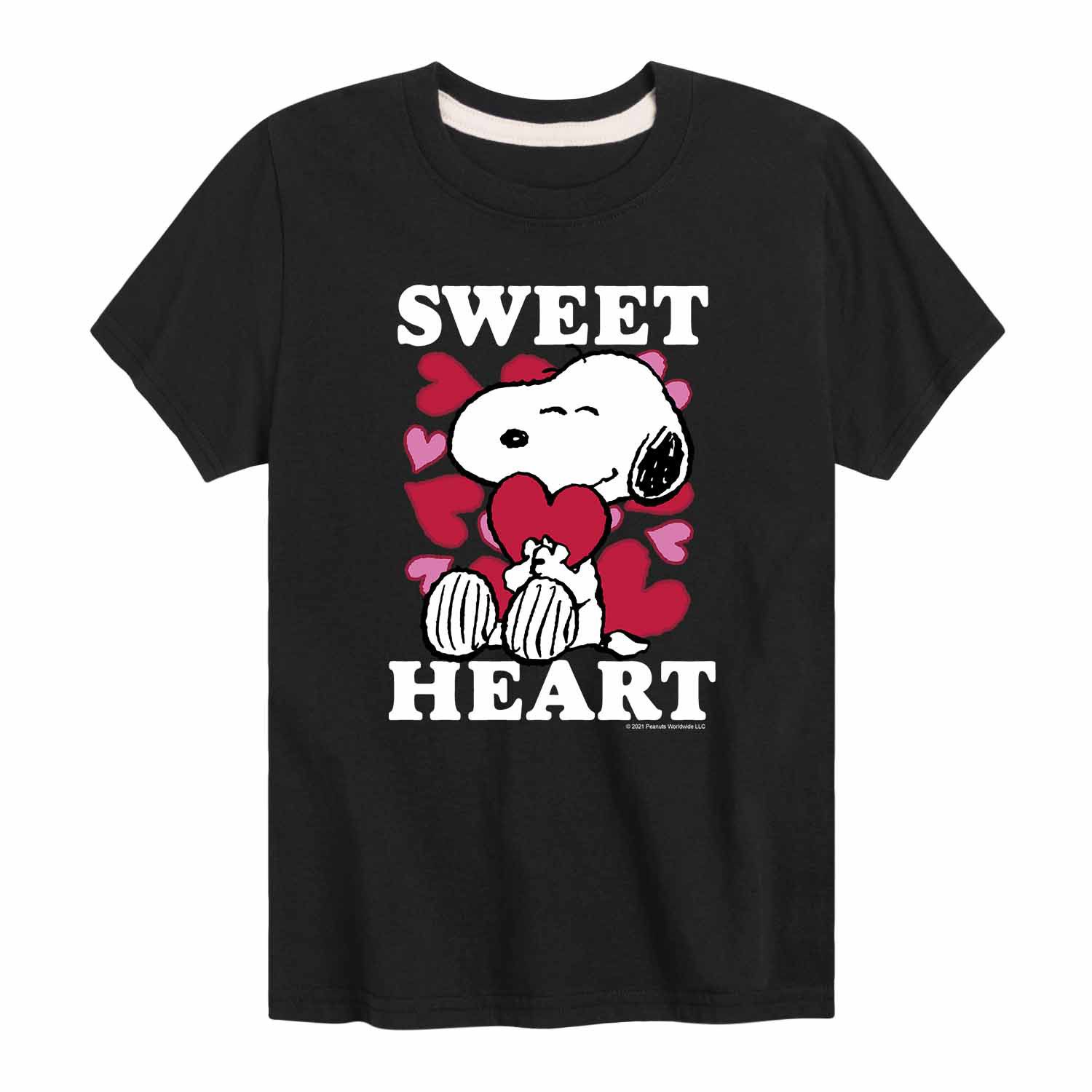 

Футболка с рисунком Peanuts Snoopy Sweet Heart для мальчиков 8–20 лет Licensed Character