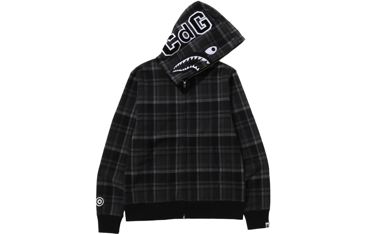 

A BATHING APE Толстовка COMME Des GARÇONS BAPE X COMME Des GARÇONS FW23 мужская black