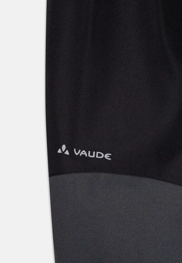 Детские дождевые штаны caprea, унисекс зимние штаны Vaude, Black — фото 3