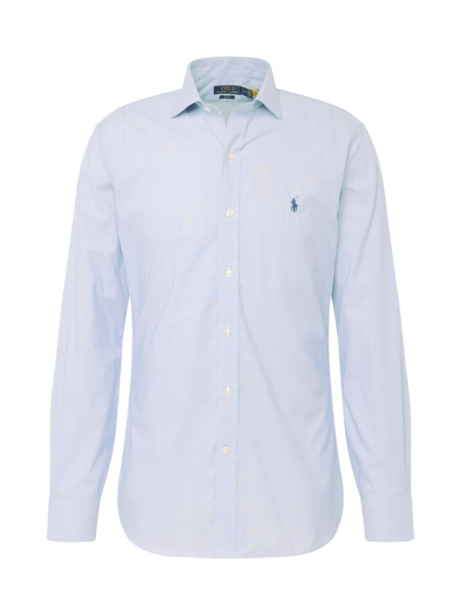 

Повседневная рубашка Polo Ralph Lauren Slim fit Button Up Shirt, светло-синий