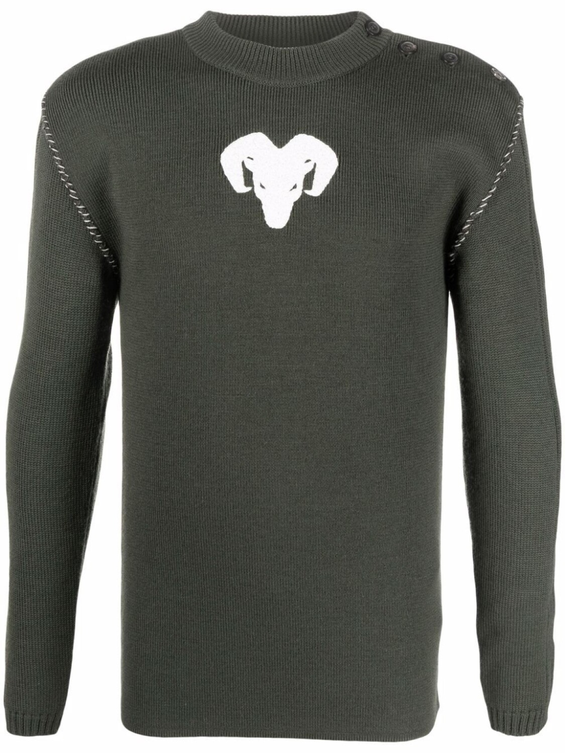 

Maison Margiela джемпер Bull, зеленый