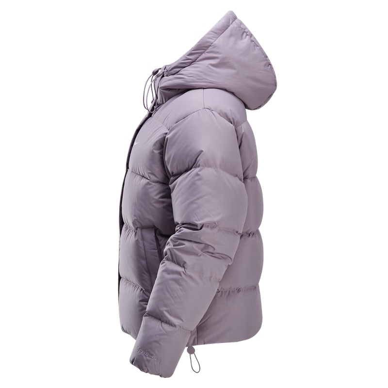 Куртка пуховая женская Light Stone Purple/White Nike, Light Ore Purple/White — фото 4