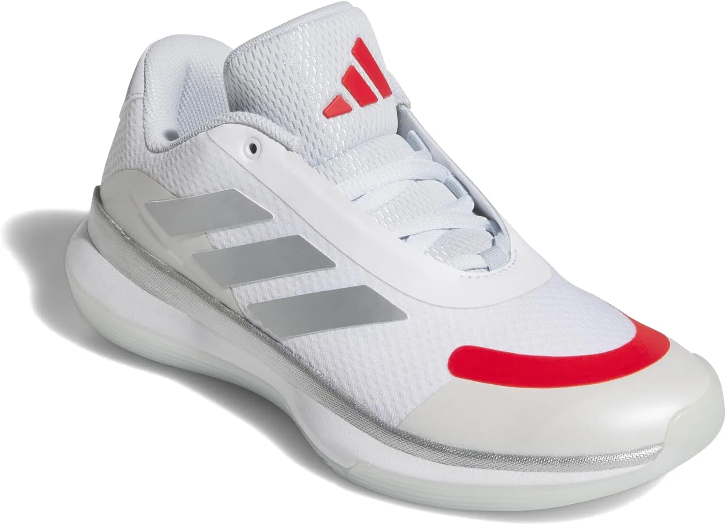 Баскетбольные кроссовки Adidas Unisex BB Legends Low, Ftwr White Halo Blue Pure Ruby — фото 3