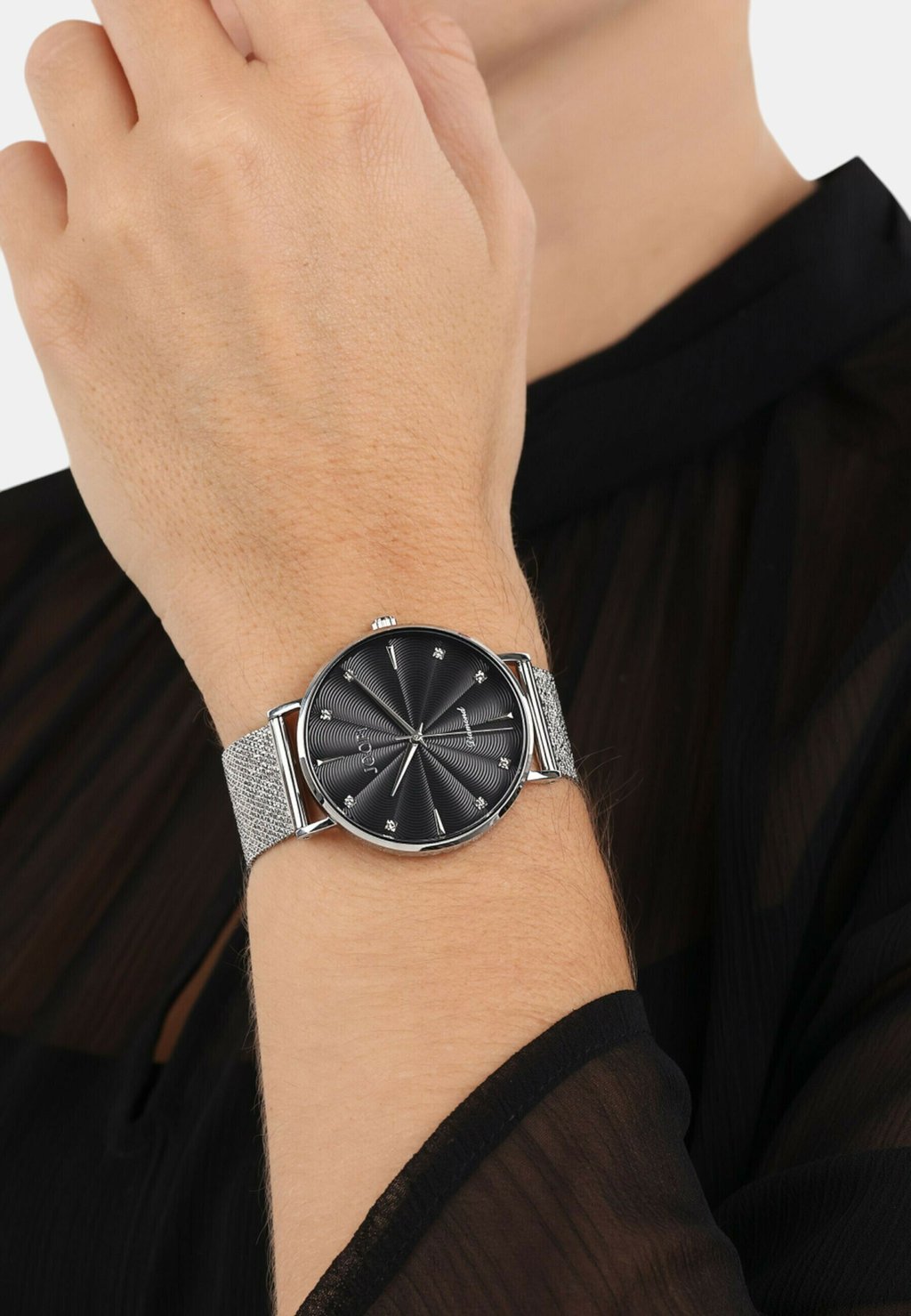 

Часы MIT METALLBAND EDELSTAHL DIAMANT JOOP! Accessories, серебряный