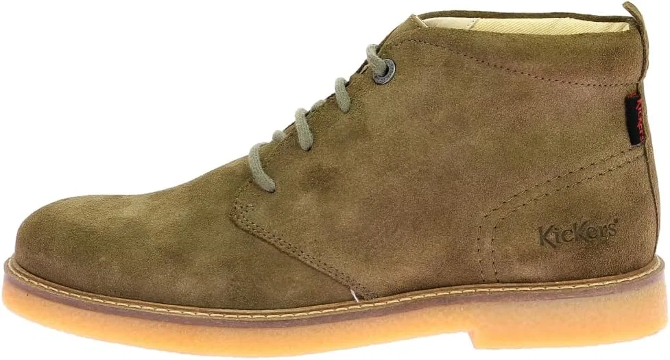 Мужские ботильоны Kickers Kick Leo, Khaki — фото 2