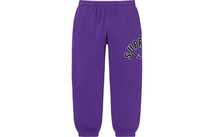 Спортивные штаны унисекс Supreme Nike, фиолетовый