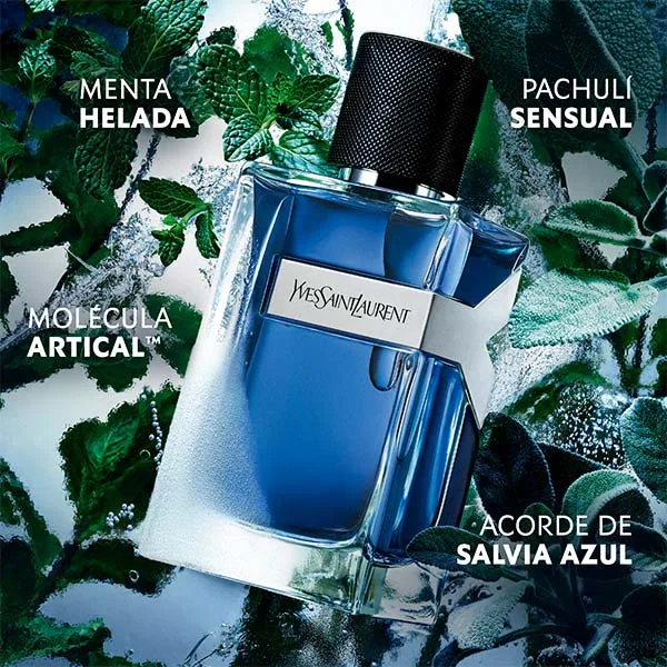 Парфюмерная вода для мужчин YVES SAINT LAURENT Y Men Iced Cologne — фото 3