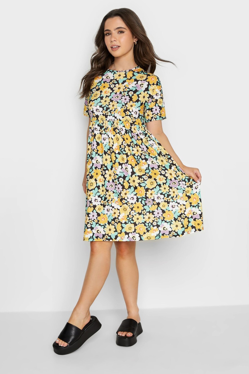 

Свободное платье PixieGirl Petite, желтый