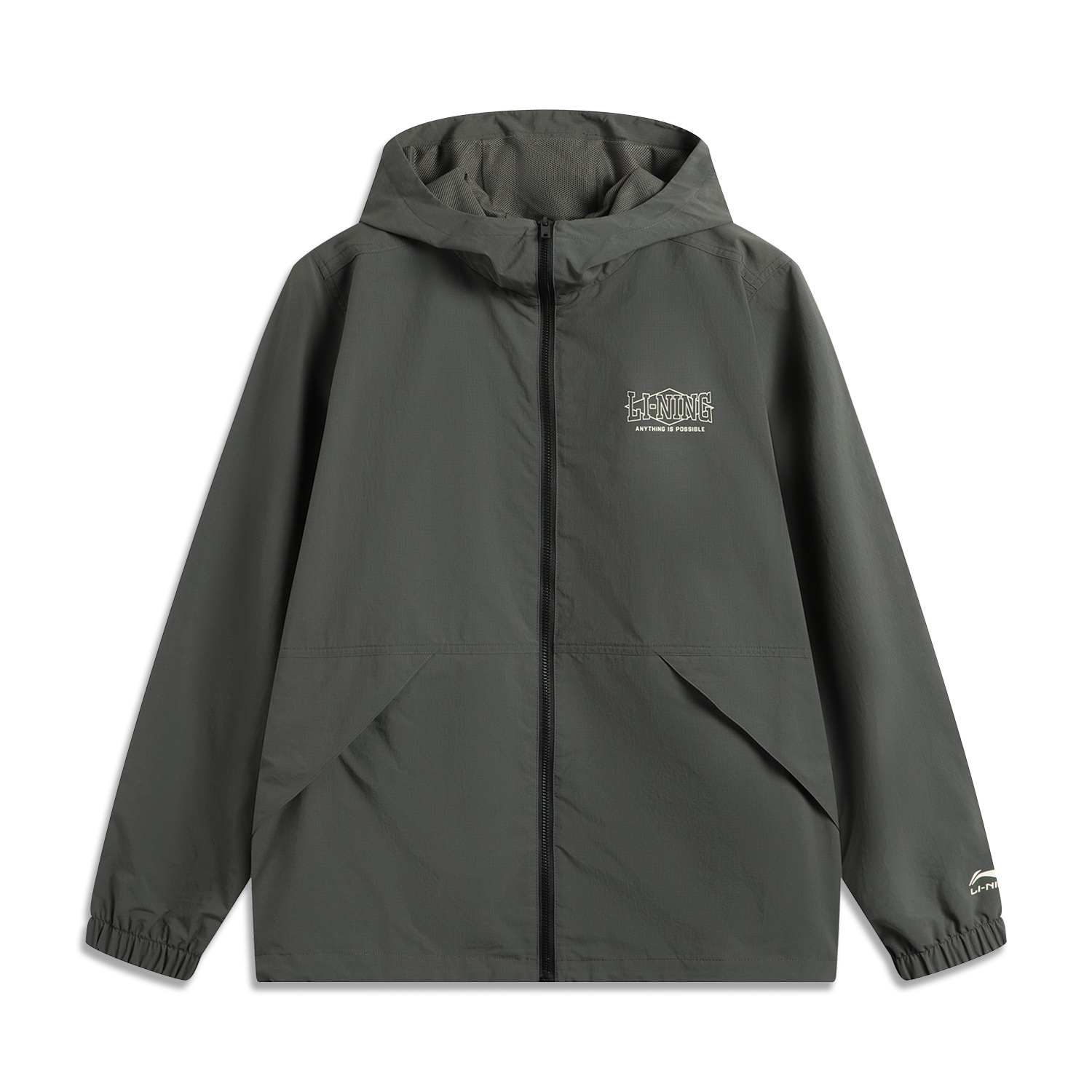 

LINING Тренч унисекс антрацитовый, Obsidian Gray