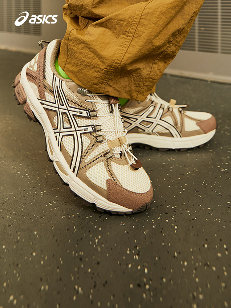 Кроссовки Asics Gel-Kahana 8 для бега по пересеченной местности, белый / черный — фото 4