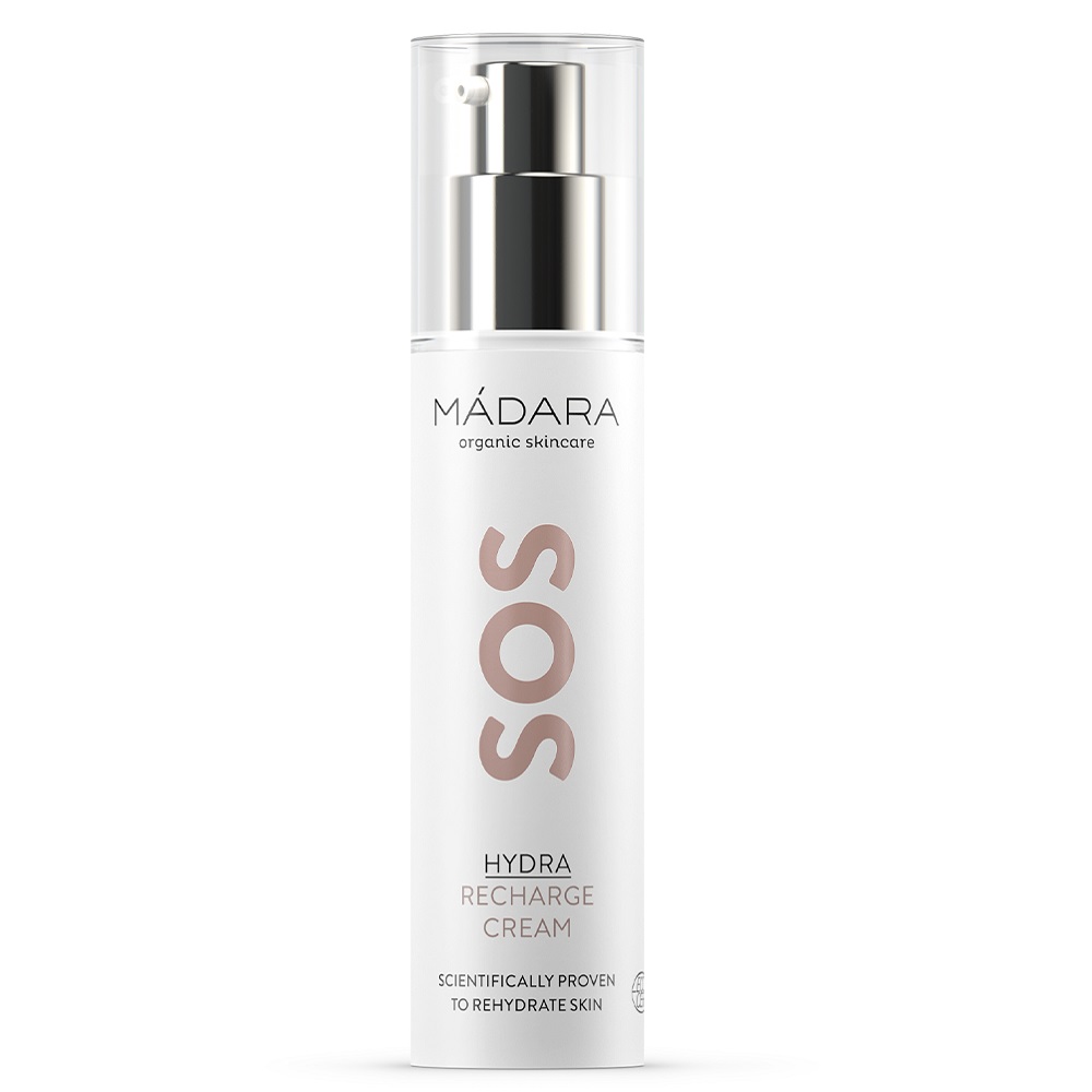 

Интенсивный увлажняющий крем для лица sos hydra recharge cream Madara, 50 мл