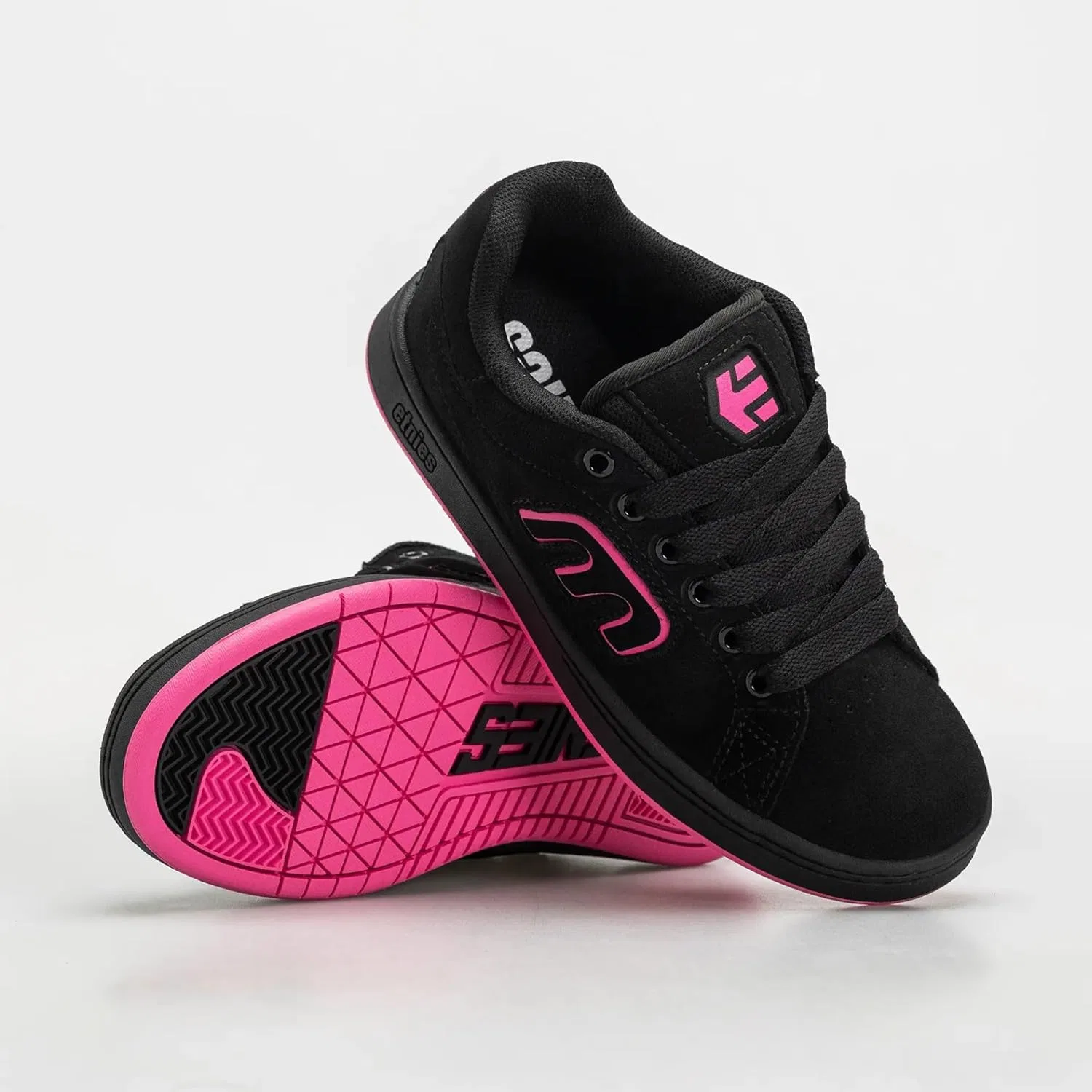 Мужские скейтбордистские кроссовки Etnies Callicut, Black Pink — фото 3