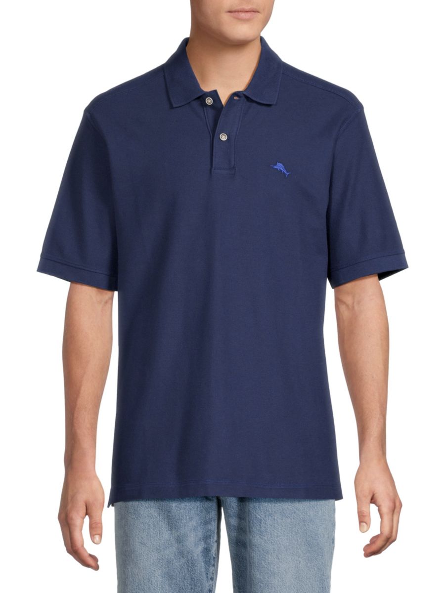 

Поло с коротким рукавом Marlin Around Tommy Bahama, цвет Throne Blue