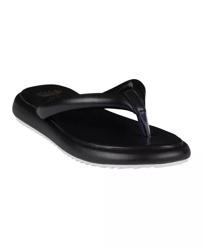 

Женские сандалии на плоской подошве с ремешками Parisa GC Shoes, черный